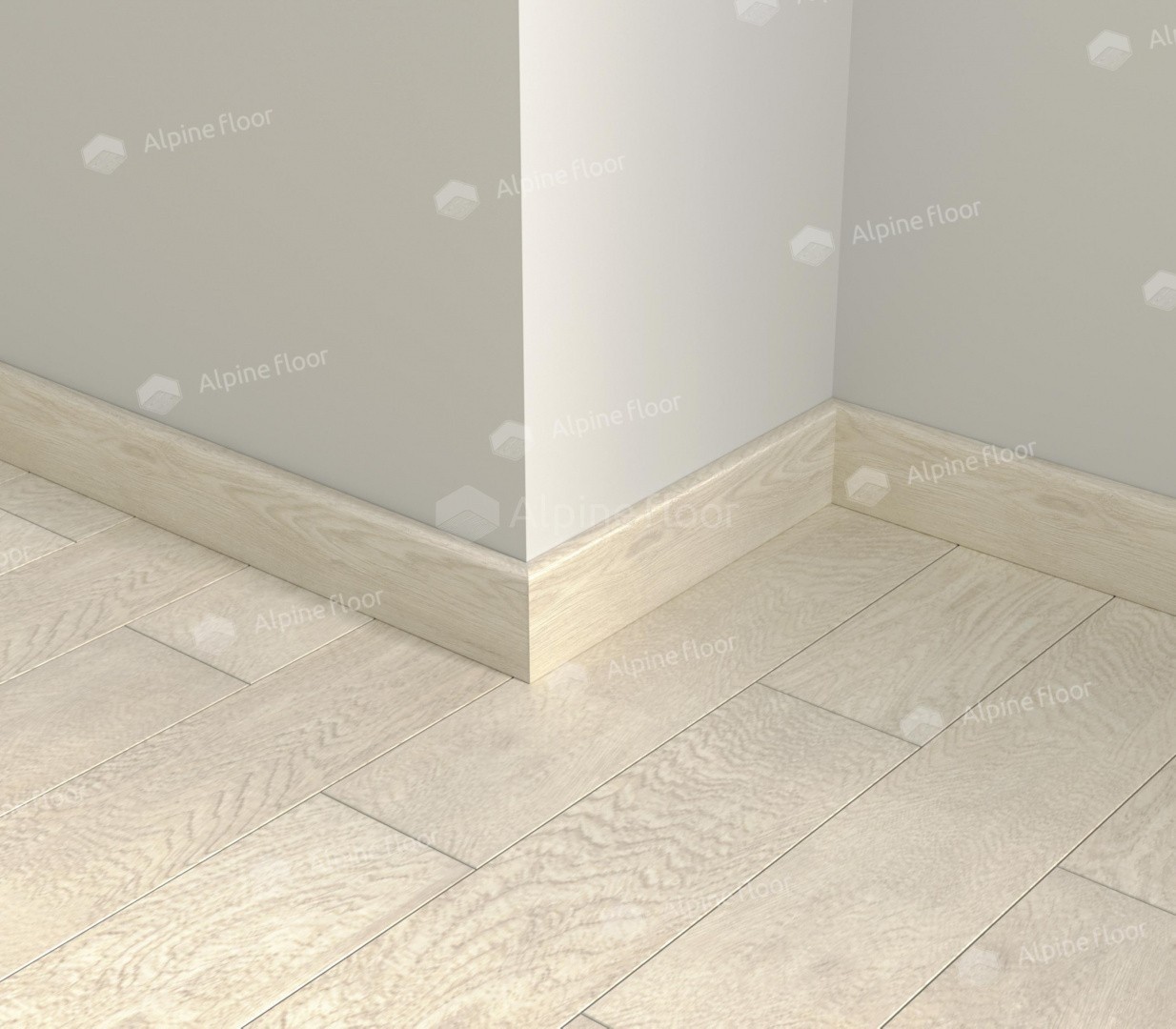 Плинтус ALPINE FLOOR Parquet Light 2200x80x12,5мм SK 13-14