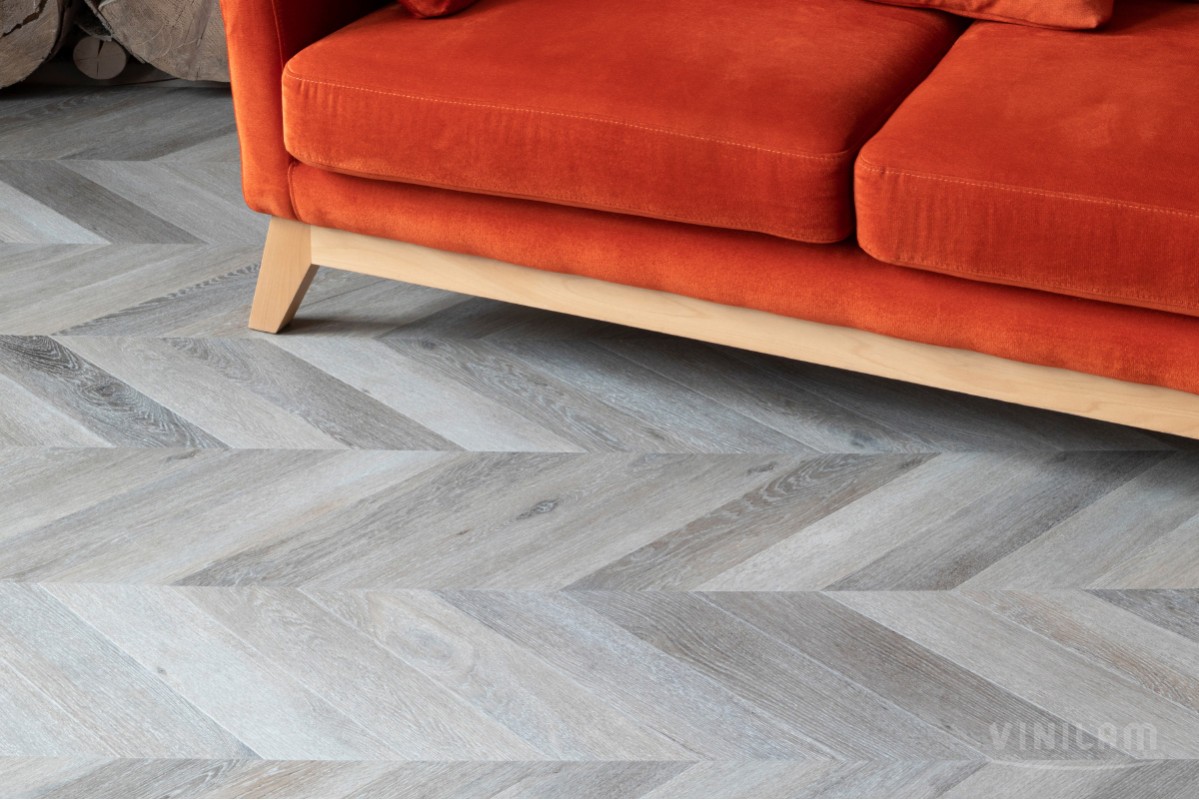 SPC ламинат VINILAM PARQUET CHEVRON 4V 43кл Шеврон Легран RI444515CL4