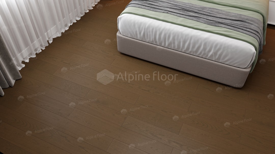 Инженерная доска Alpine Floor VILLA Дуб Вулкано EW201-04