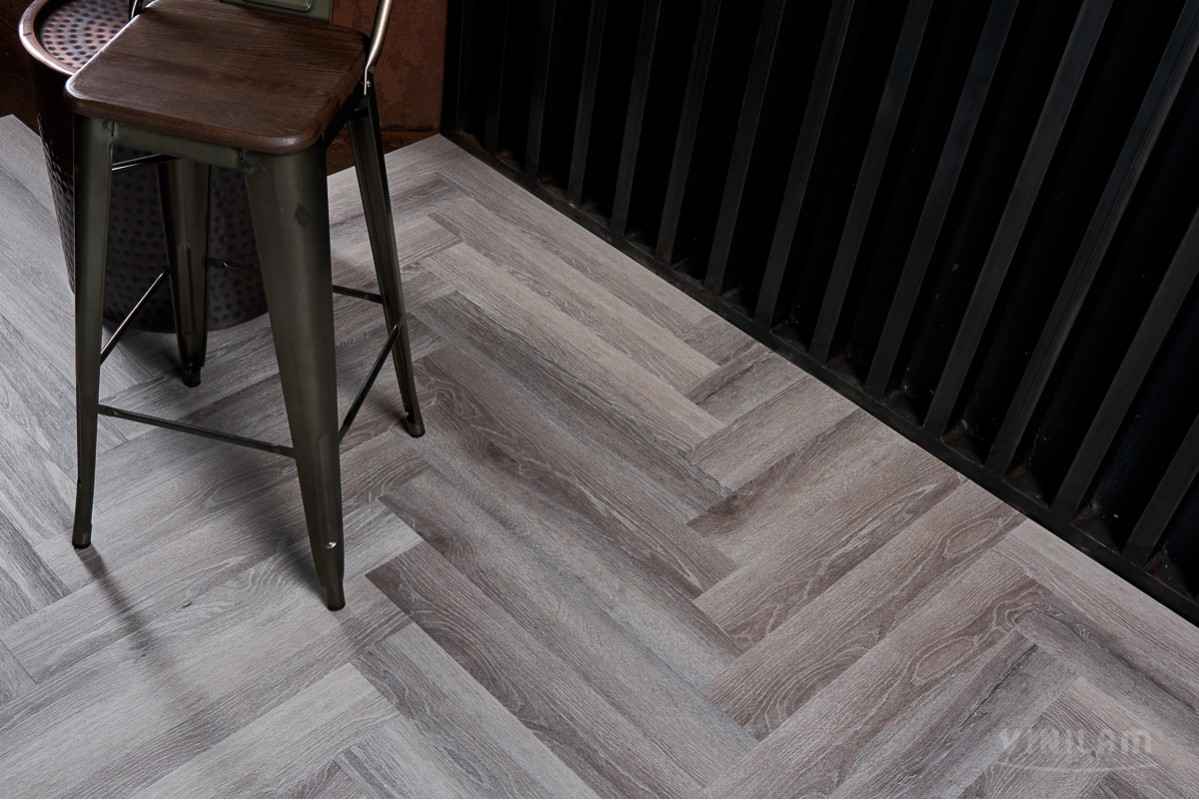 SPC ламинат VINILAM PARQUET HERRINGBONE 4V 43кл Паркет Микеланджело IS11144