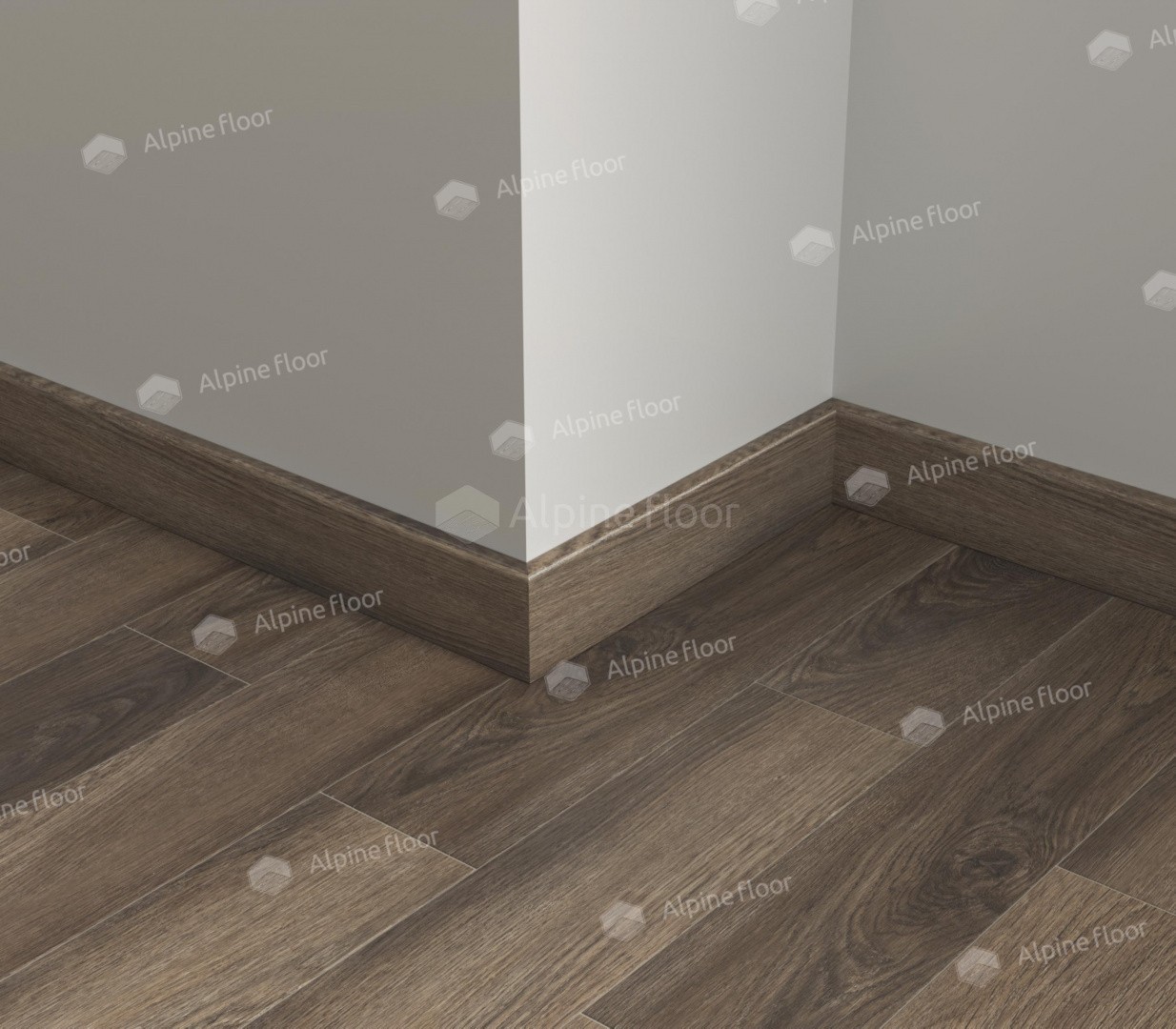 Плинтус ALPINE FLOOR Parquet Light 2200x80x12,5мм SK 13-16