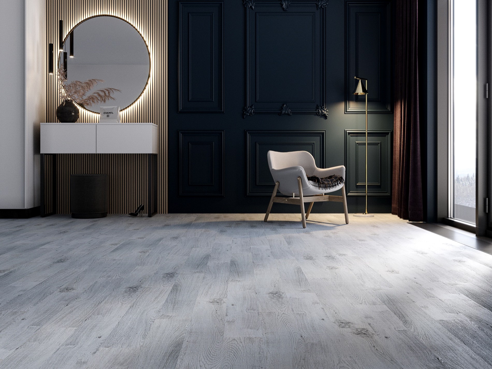 LVT плитка Art East Art Tile Fit 34кл 211 Ясень верона