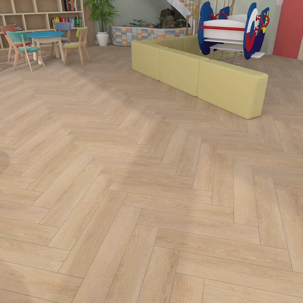 SPC ламинат CALITEX Elementals Herringbone Click 34кл ES703 Fitzroy