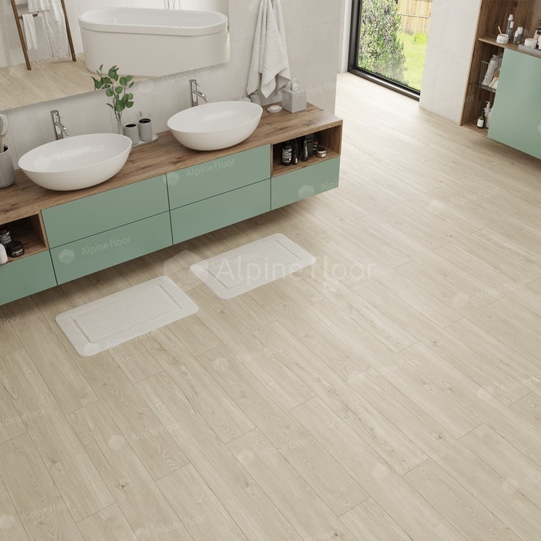 LVT плитка ALPINE FLOOR SEQUOIA 4V 43кл ECO6-5 Секвойя серая