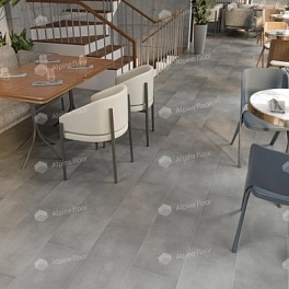 LVT плитка ALPINE FLOOR LIGHT STONE 4V 43кл Бристоль ECO-15-10