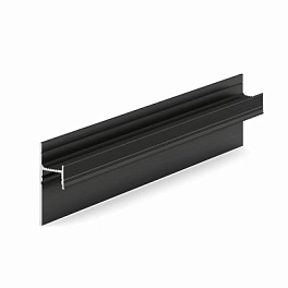 Микроплинтус LACONISTIQ LIGHT Черный анодированный