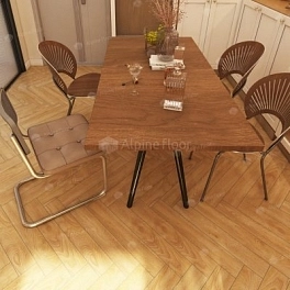 Ламинат ALPINE FLOOR Herringbone 10 4V 33кл Дуб Пьемонт LF107-06