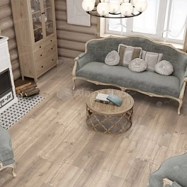 SPC ламинат ALPINE FLOOR REAL WOOD 4V 43кл ECO2-5 Дуб Натуральный Синхронно