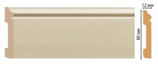 Напольный плинтус DECOMASTER D005 2400*79*13мм 61